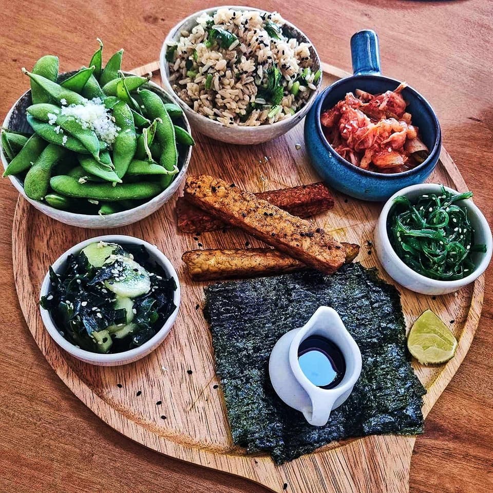 Vegan high protein meal